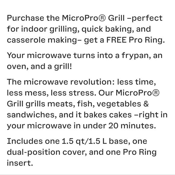 ♨️ NWT‼️ Tupperware brand Micropro Grill Set - Picture 5 of 15